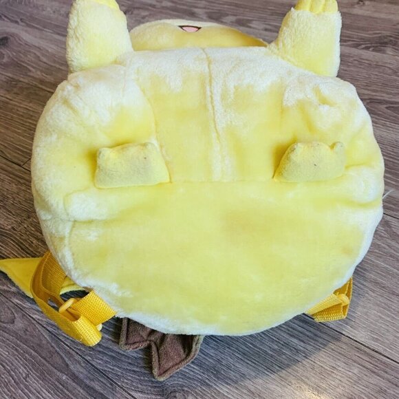Vintage 1999 Pokemon Pikachu Backpack Fat 12" Plush by Nintendo RARE - Picture 8 of 13